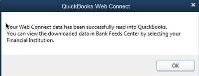 PDF Quickbooks import success