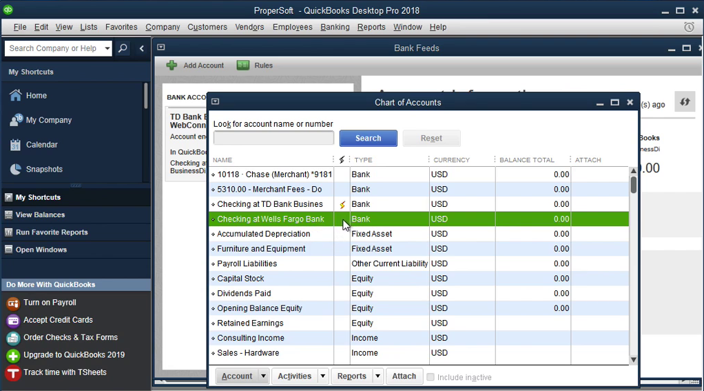 QIF2QBO: Convert QIF to QBO and import into Quickbooks Step 14: yellow strike is gone