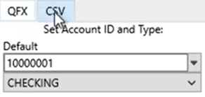 Set attributes to convert to the CSV format Step 2: csv tab