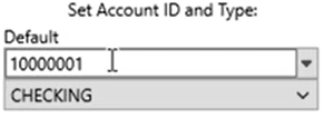 Set attributes to convert to the OFX format Step 4: Account ID