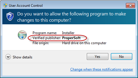 OFX2CSV is digitally signed